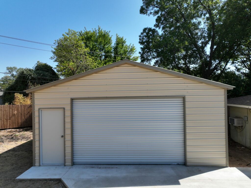 24x25 Metal Building near Fort Worth