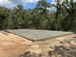 30x60 Weld up Metal Building in Kingsbury Texas (1)