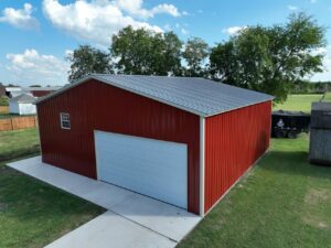 35x35 Texas Metal Building in Red Oaks Texas