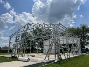 35x35 Texas Metal Building in Red Oaks Texas