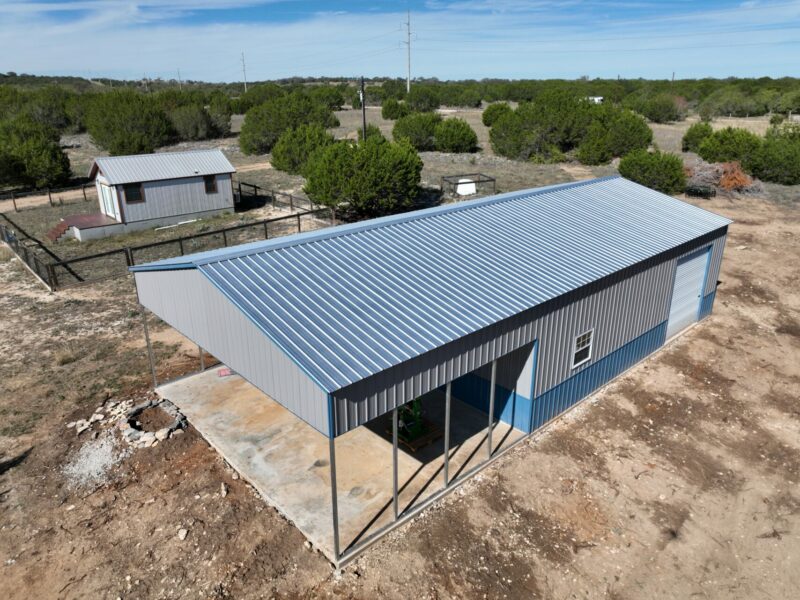 30×60 Metal Building in Hamilton, Texas 76531