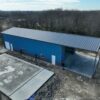 28x85 Red Iron Metal Building near Dallas, Texas
