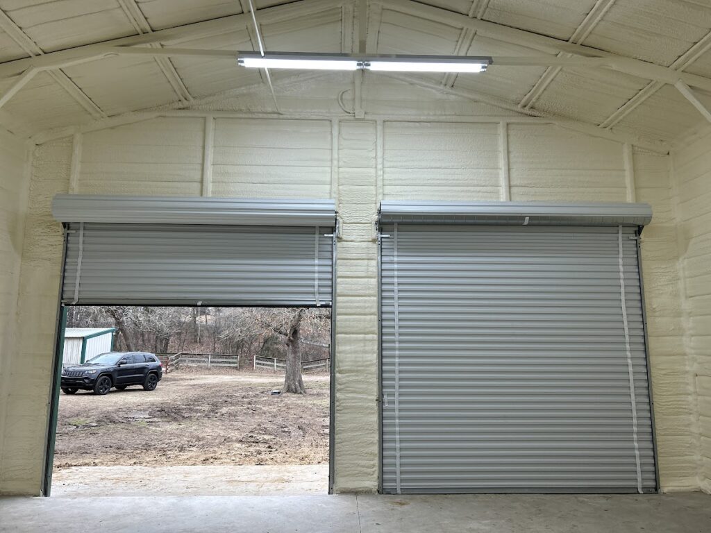 26x35 Metal Building in Aubrey, TX