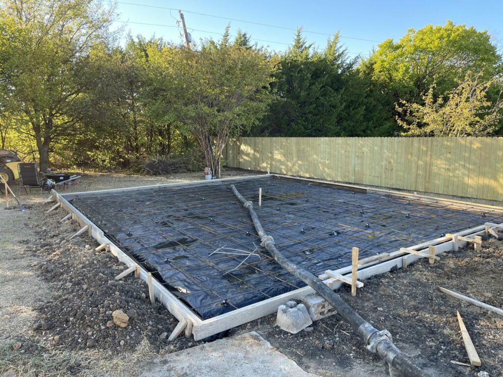 26x30 Tubular Metal Building in Frisco, Texas 75034
