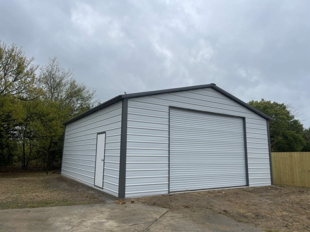 26x30 Tubular Metal Building in Frisco, Texas 75034