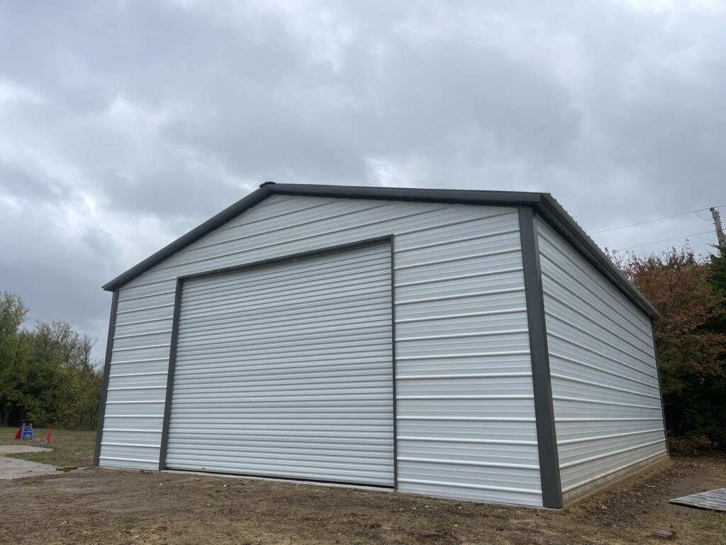 26x30 Tubular Metal Building in Frisco, Texas 75034