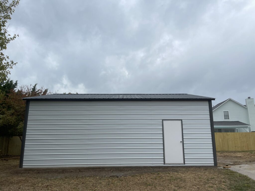 26x30 Tubular Metal Building in Frisco, Texas 75034