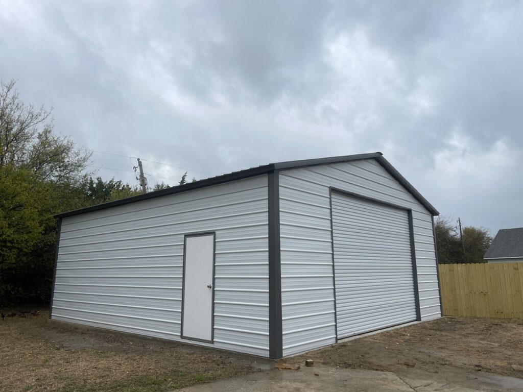 26x30 Tubular Metal Building in Frisco, Texas 75034