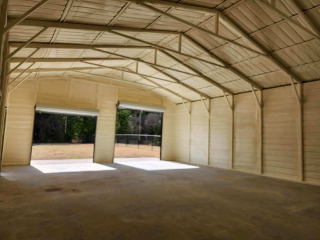 30x40 Tubular Metal Building in Burleson, Texas 76028