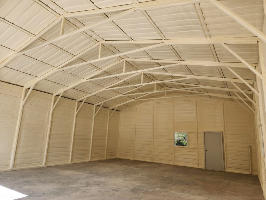 30x40 Tubular Metal Building in Burleson, Texas 76028