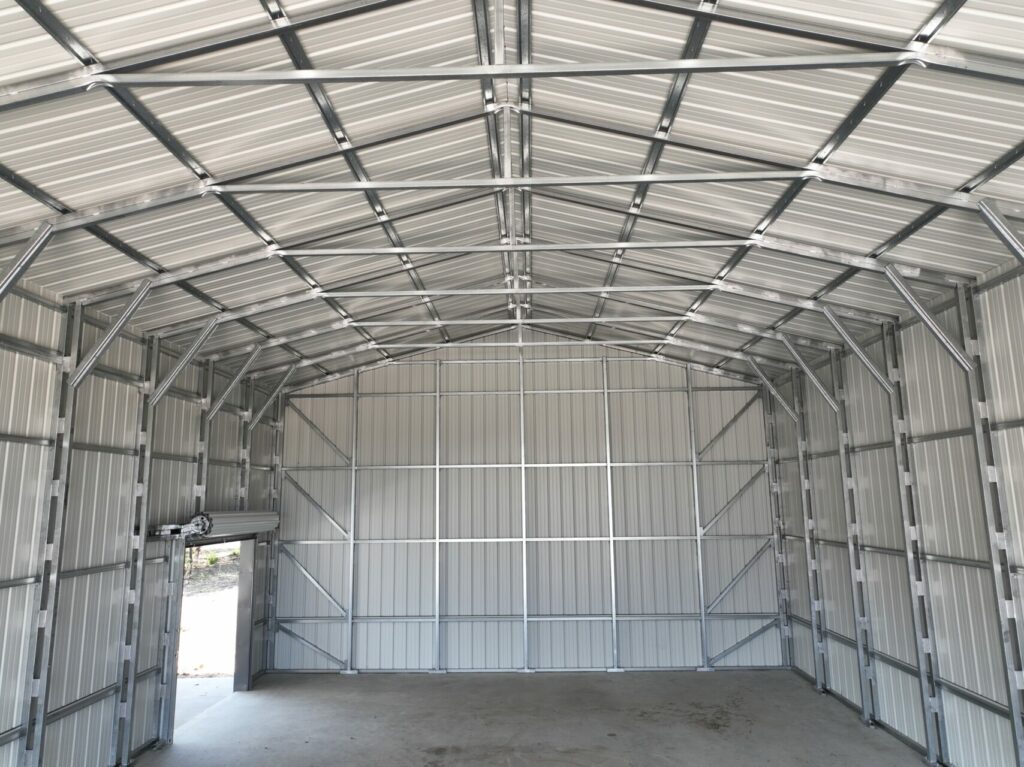 30x50 Tubular Metal Building in Midlothian, Texas, 76065