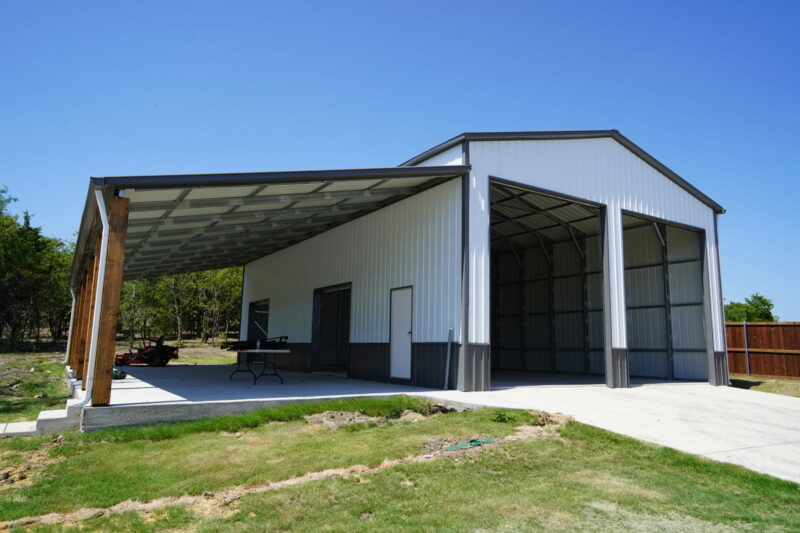 30×50 Tubular Metal Building in Midlothian, Texas 76065