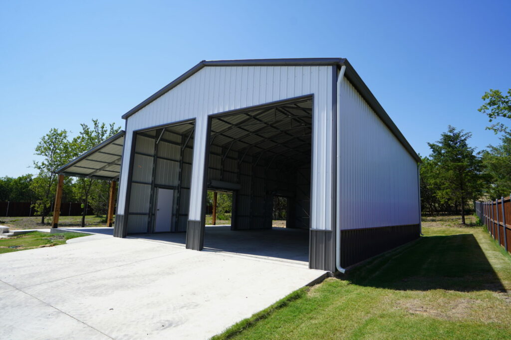 30x50 Tubular Metal Building in Midlothian, Texas, 76065