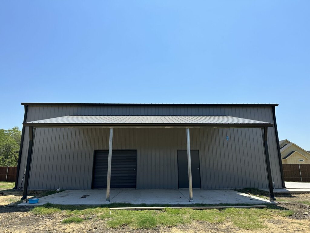 30x50 Tubular Metal Building in Midlothian, Texas, 76065
