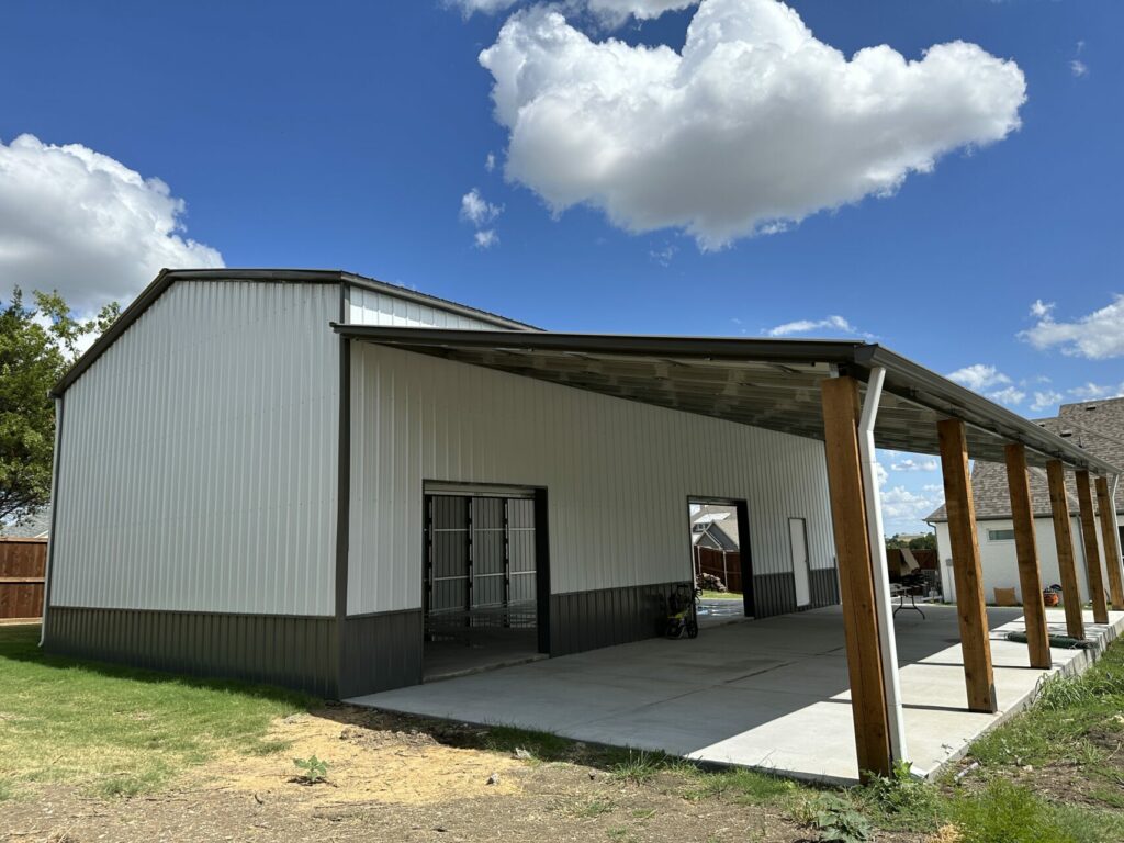 30x50 Tubular Metal Building in Midlothian, Texas, 76065