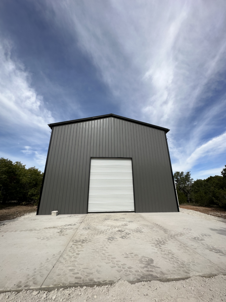 30x50 Tubular Metal Building in Morgan, Texas 76671