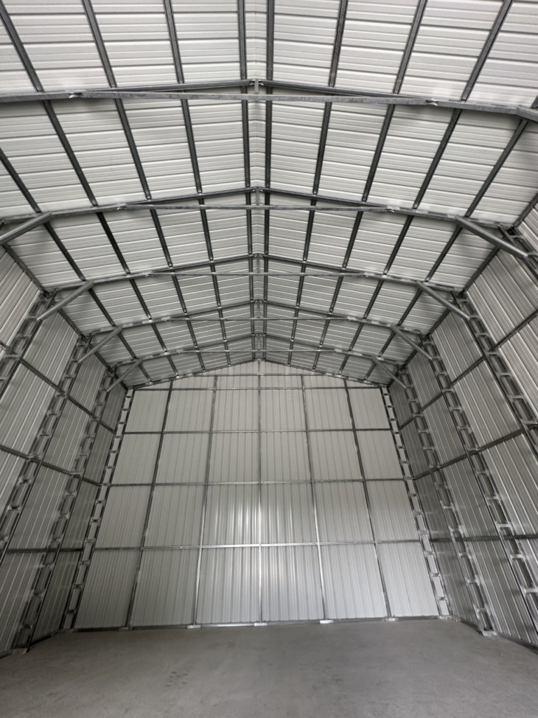30x50 Tubular Metal Building in Morgan, Texas 76671
