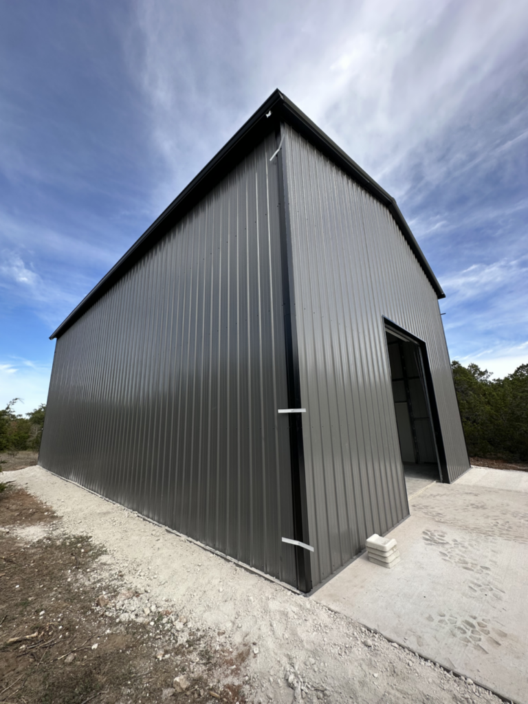 30x50 Tubular Metal Building in Morgan, Texas 76671