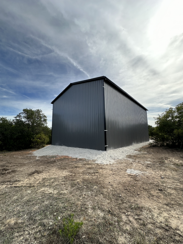 30x50 Tubular Metal Building in Morgan, Texas 76671