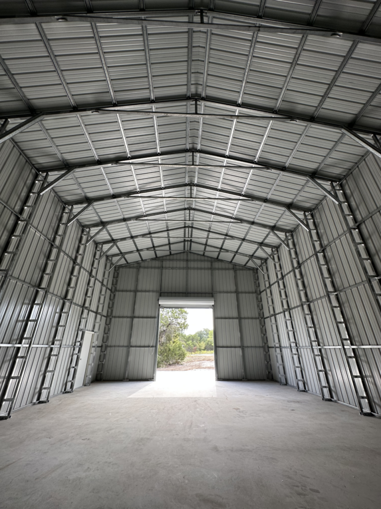 30x50 Tubular Metal Building in Morgan, Texas 76671