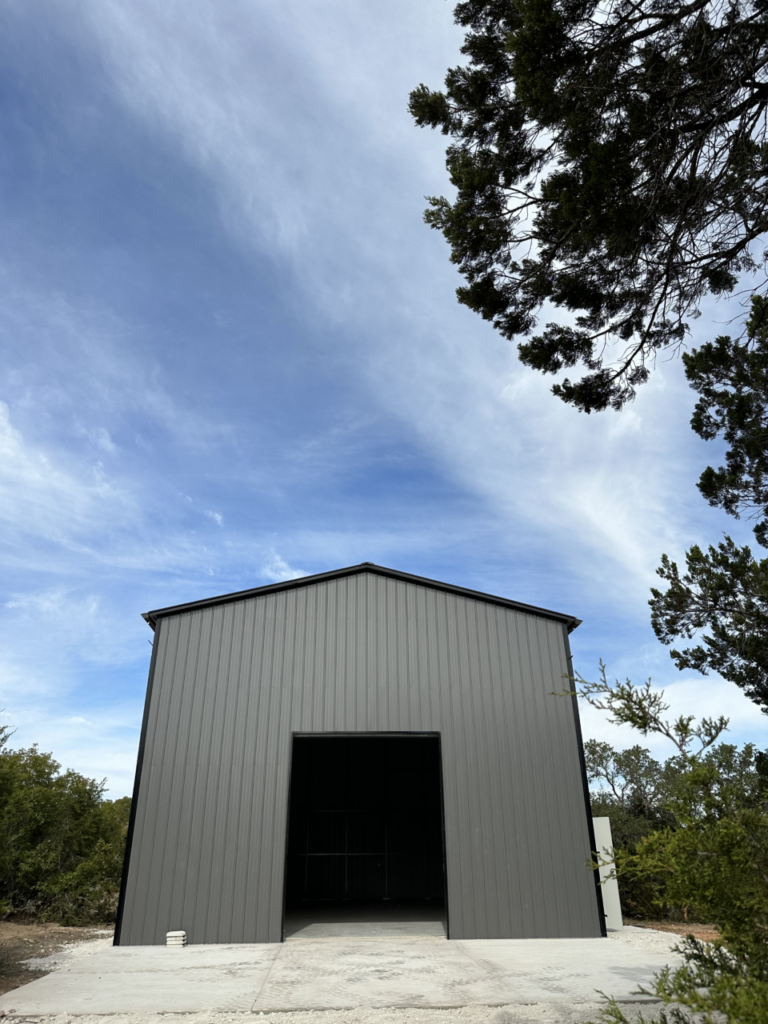 30x50 Tubular Metal Building in Morgan, Texas 76671