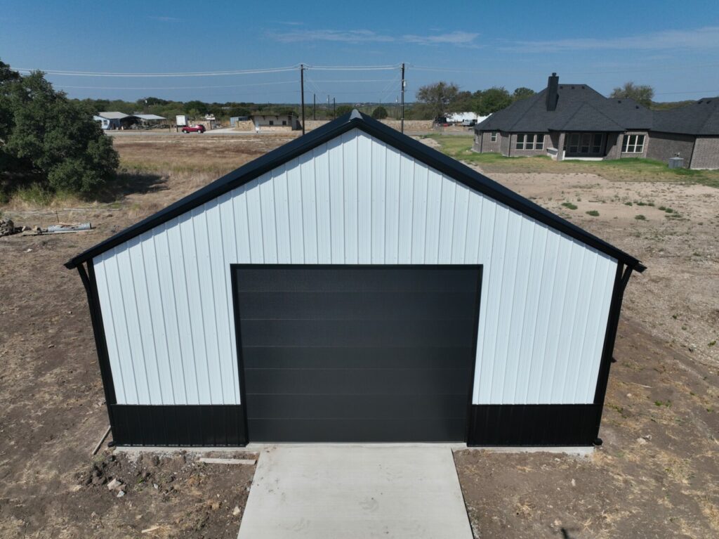 30x50 Tubular Metal Building in Weatherford, Texas 76087