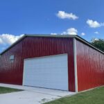 35x35 Tubular Metal Building in Red Oaks, Texas 75154