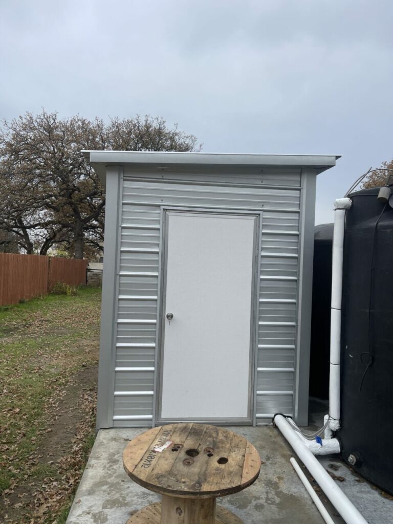 7x15 Tubular Metal Building in Keller, Texas 76058