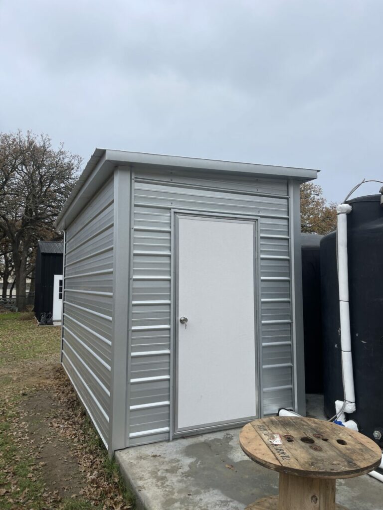 7x15 Tubular Metal Building in Keller, Texas 76058