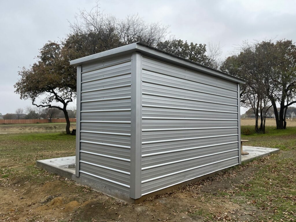 7x15 Tubular Metal Building in Keller, Texas 76058