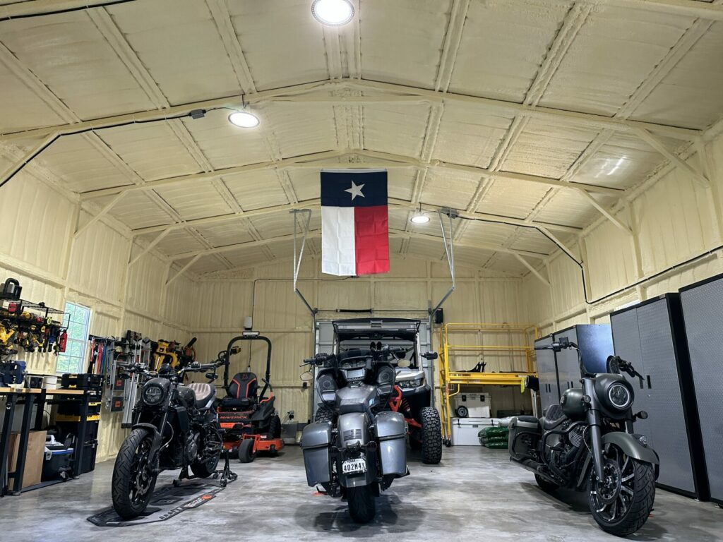 24×45 Tubular Metal Building in Denton, Texas 76208