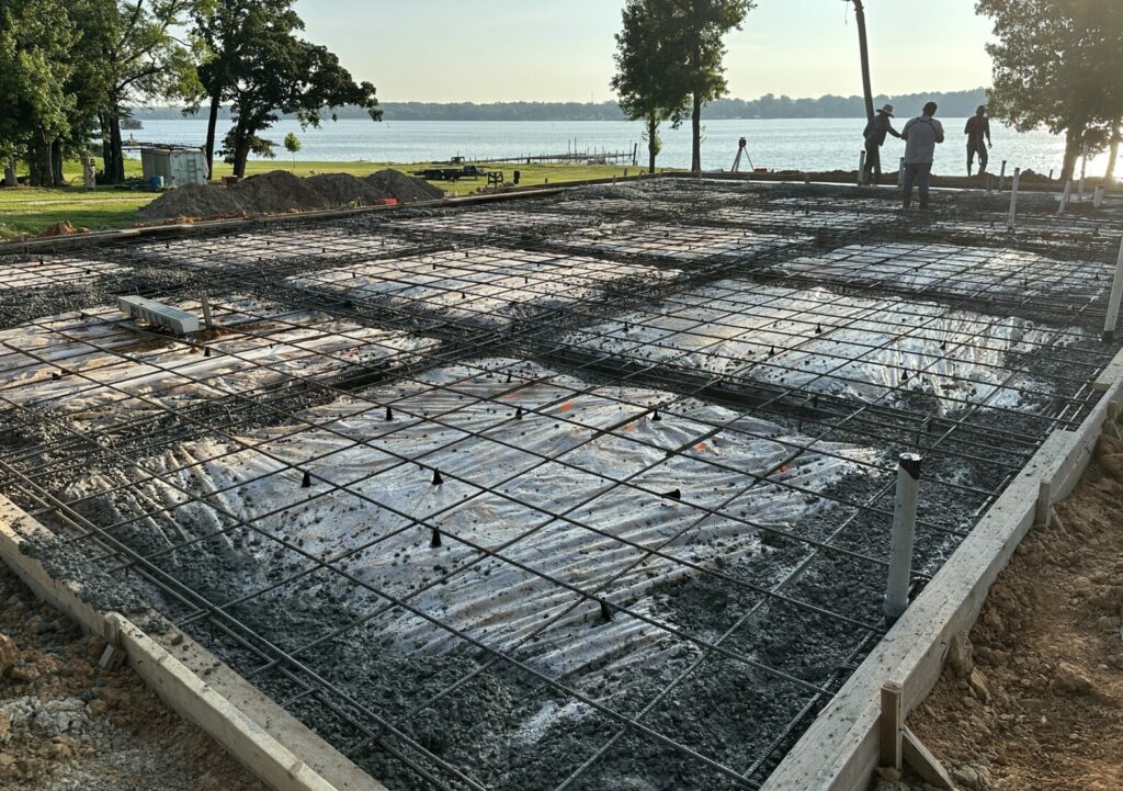 Concrete for Metal Buildings in Texas