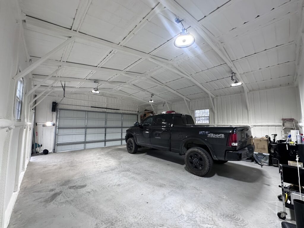 25x30 Tubular Metal Building with Concrete in Benbrook, Texas