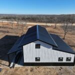 20 x 60 Weld Up Metal Barn in Texas