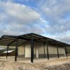 40x80 Full I-Beam Red Iron Metal Building