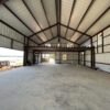 36x55 Black and Grey Red Iron Building