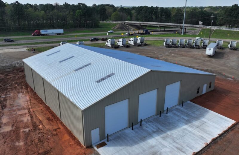 105×100 Red Iron Metal Building in Texarkana, Texas 75503