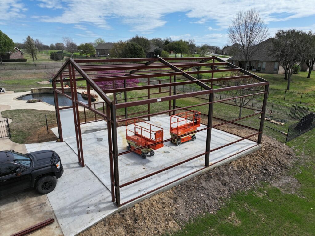 30x36 Weld Up Metal Building