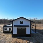 20 x 60 Weld Up Metal Barn in Texas