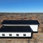 20 x 60 Weld Up Metal Barn in Texas