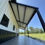 20 x 60 Weld Up Metal Barn in Texas