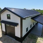 20 x 60 Weld Up Metal Barn in Texas