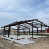 50×60 Bolt Up Red Iron Steel Building