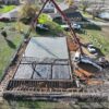 50×80 Weld Up Red Iron Steel Building