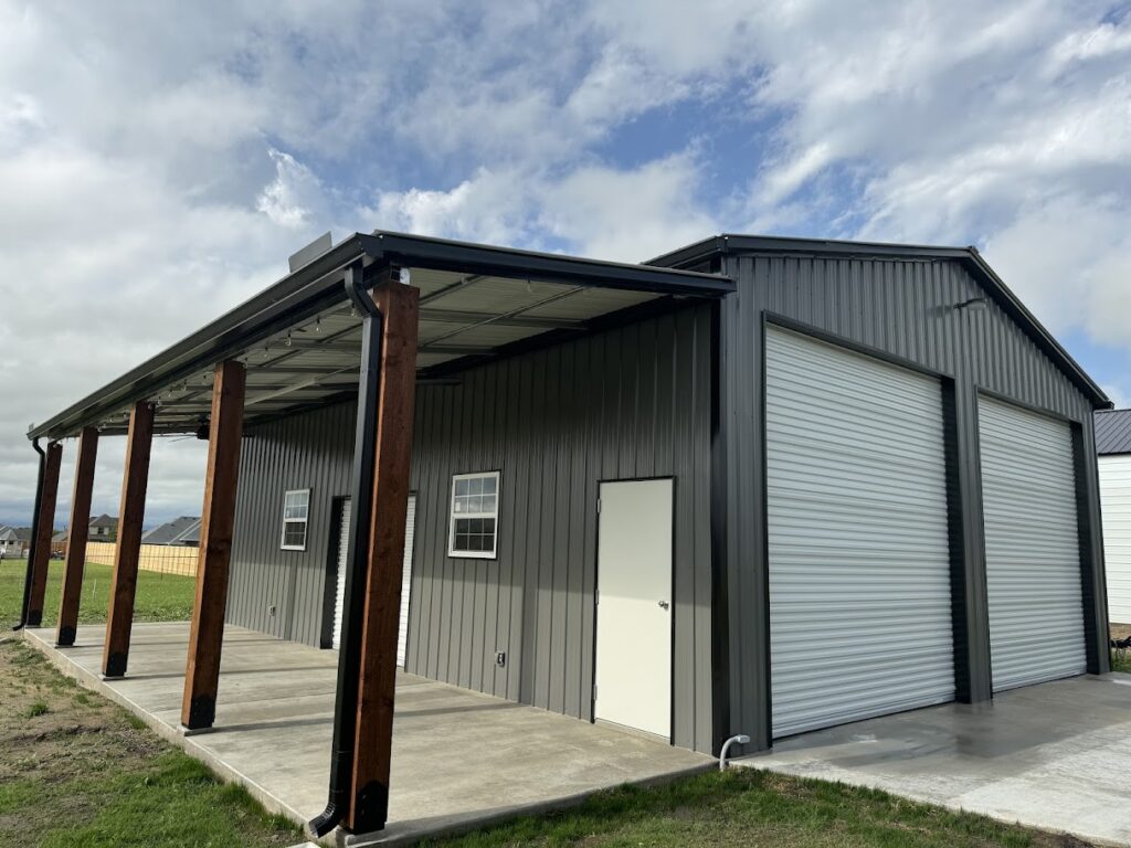 30x40 Tubular Metal Building in Royse City