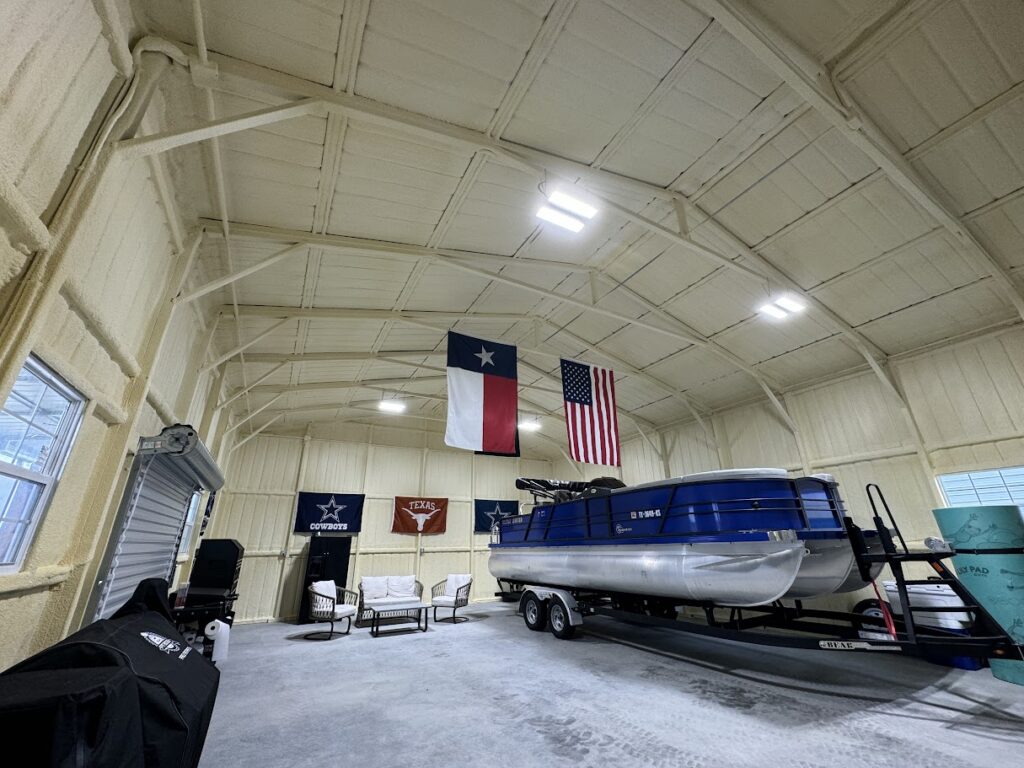 30x40 Tubular Metal Building in Royse City