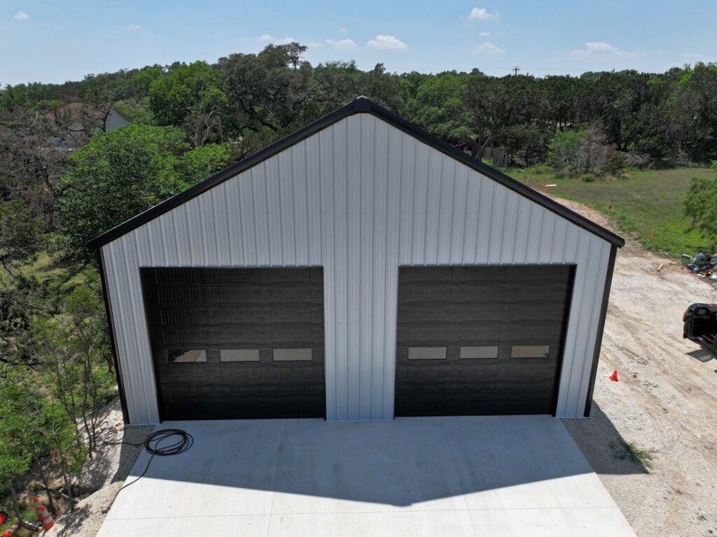 Custom Doors for Metal Buildings | WolfSteel Buildings, Inc.