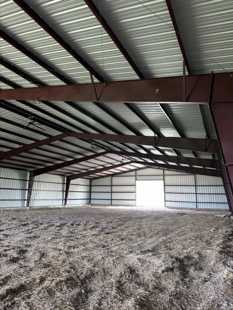 I-Beam for Red Iron Metal Building | WolfSteel Buildings, Inc.