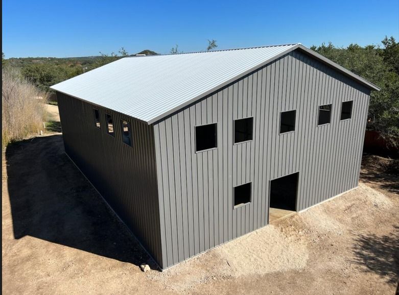 40×60 Tubular Metal Building in Wimberley, Texas 78676