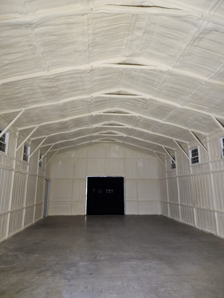 24x65 Metal Building in Caddo Mills, Texas.